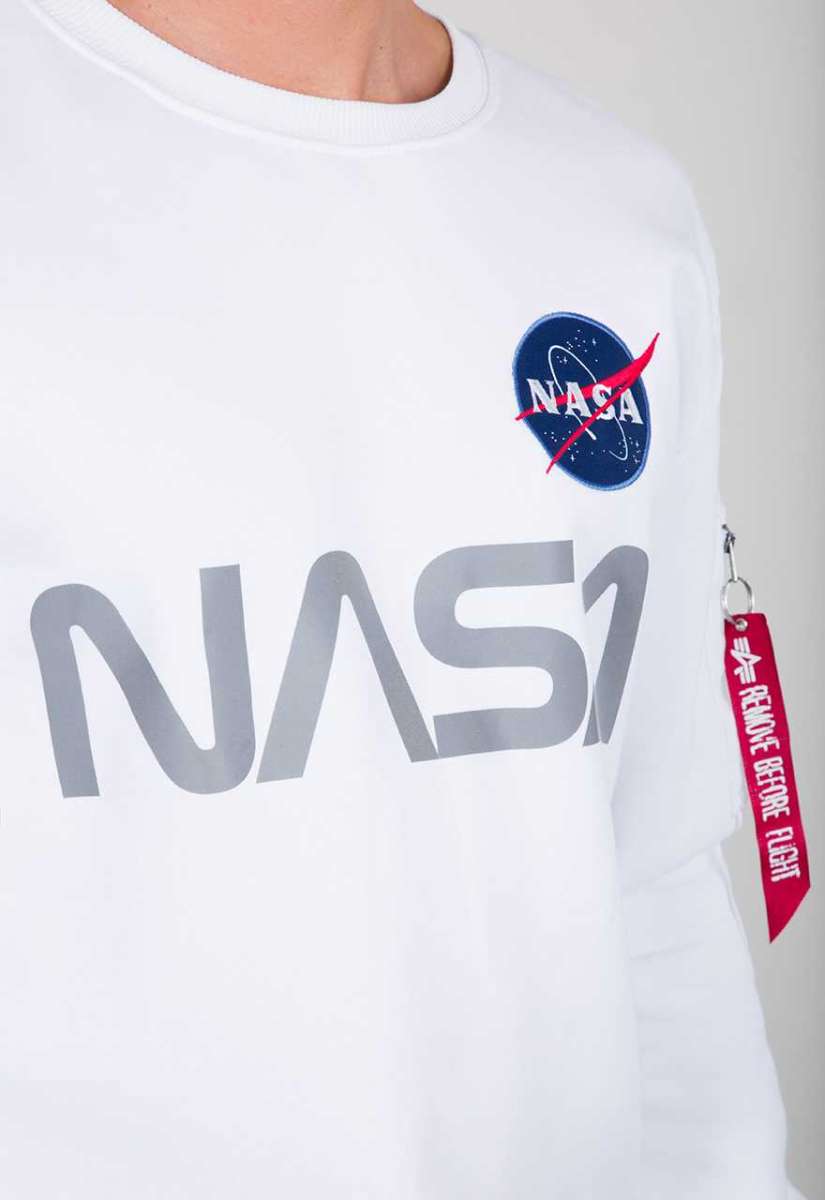 NASA Reflective Sweater | ALPHA INDUSTRIES