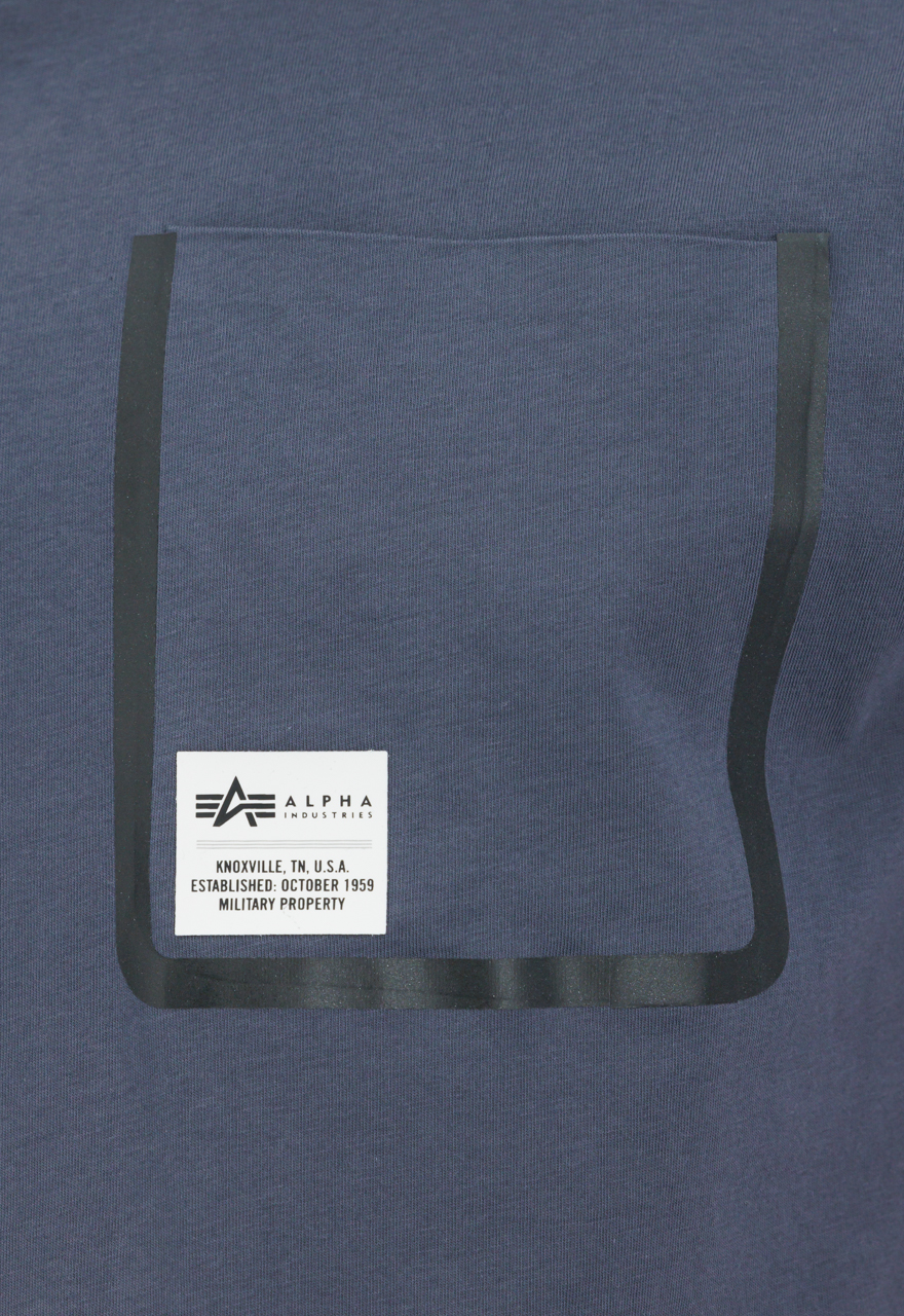 Label Pocket T | T-Shirts & Polos | Men | Alpha Industries | European  Headquarters (Germany)