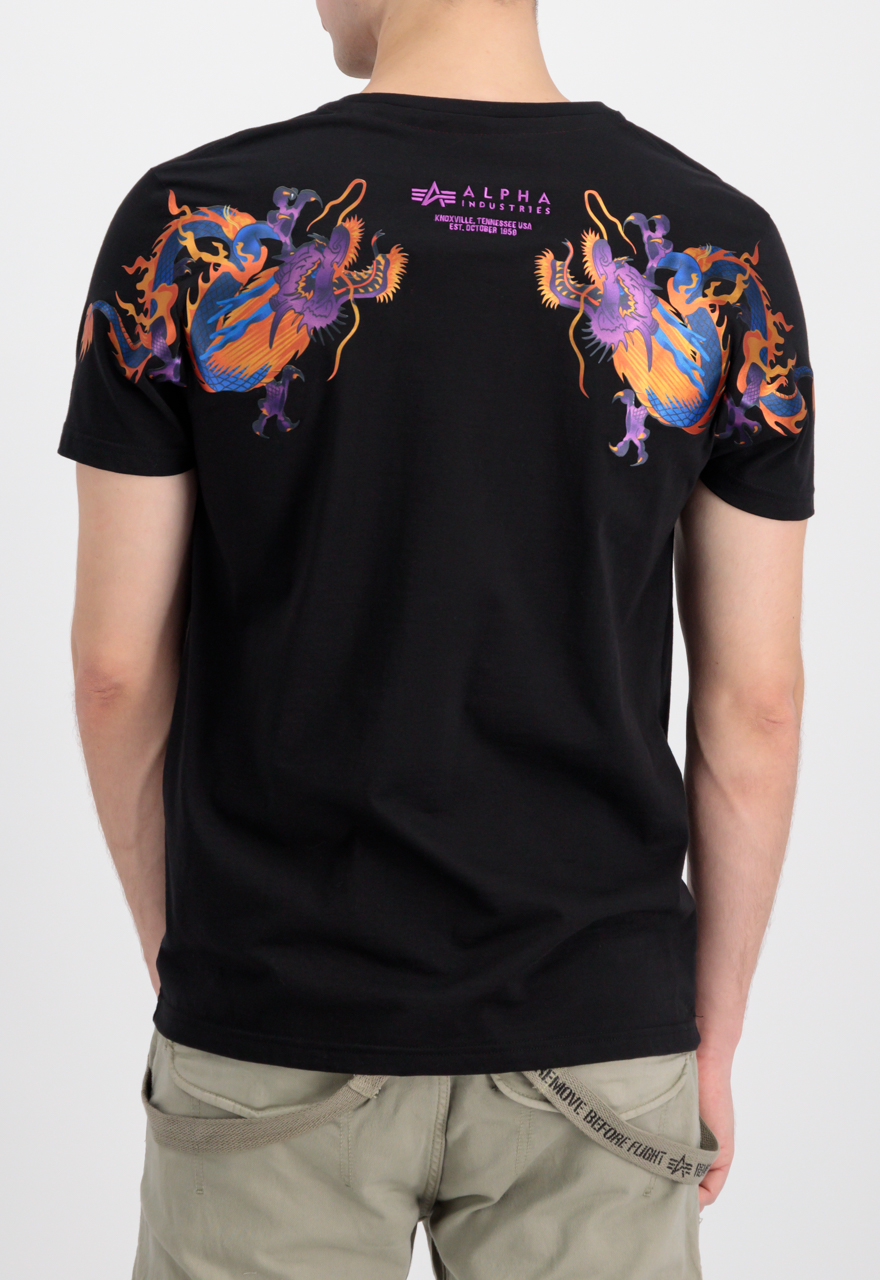 Herren T-Shirt | Dragon | ALPHA INDUSTRIES