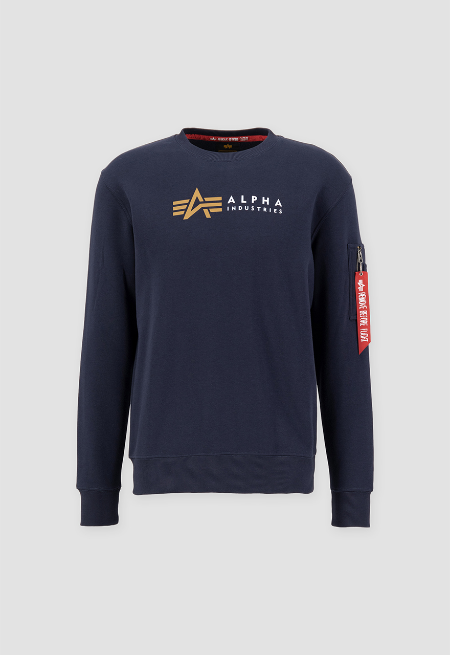 Alpha Label Sweater | ALPHA INDUSTRIES