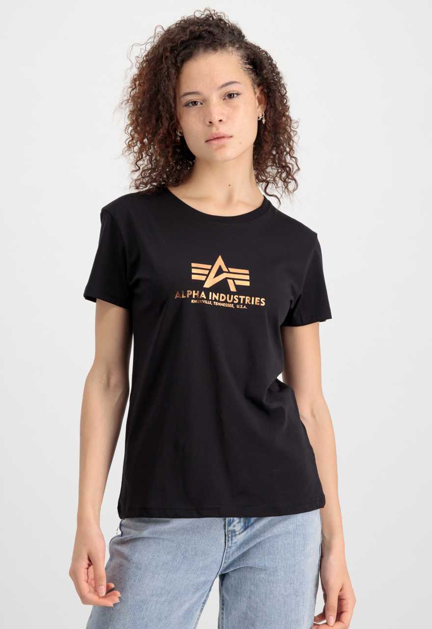Visiter la boutique ALPHA INDUSTRIESALPHA INDUSTRIES Basic Cropped Ls WMN T-Shirt Manches Courtes Femme 