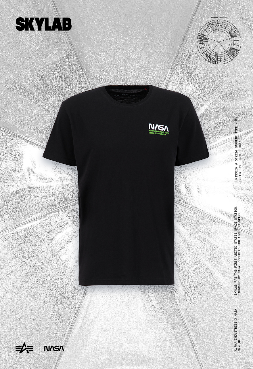 Skylab NASA T | T-Shirts | Men | Sale | Alpha Industries | European  Headquarters (Germany)
