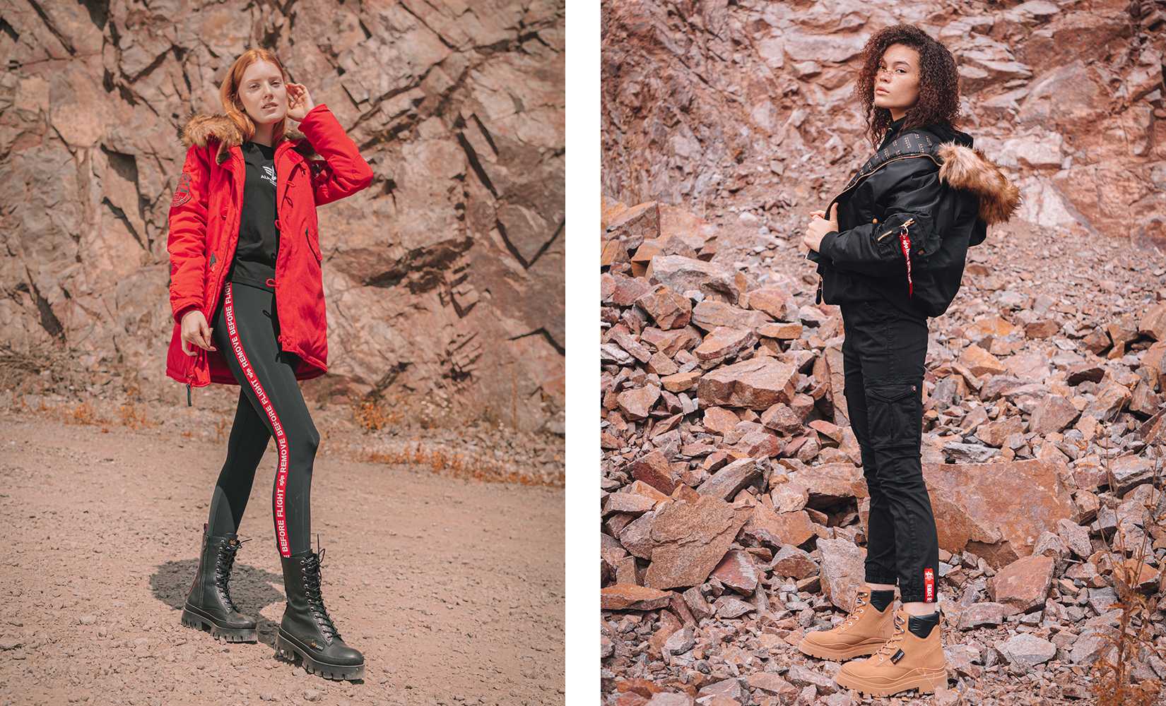 Alpha Industries Women Cold Weather Jackets